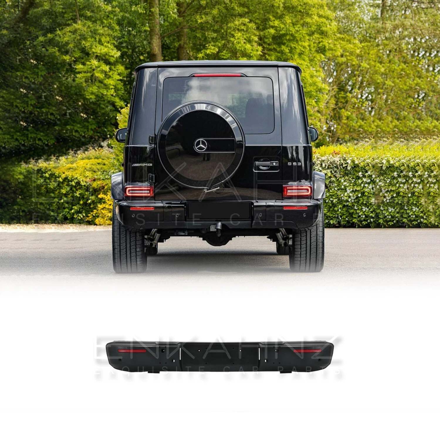 G63 STYLE W464 LOOK REAR BUMPER CONVERSION FOR MERCEDES G-WAGON W463 G350 / G400 / G500 1990-2017
