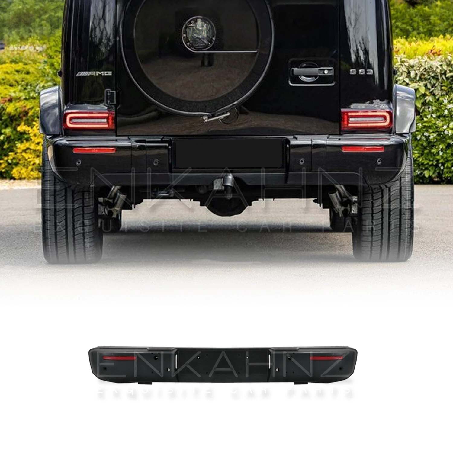 G63 STYLE W464 LOOK REAR BUMPER CONVERSION FOR MERCEDES G-WAGON W463 G350 / G400 / G500 1990-2017