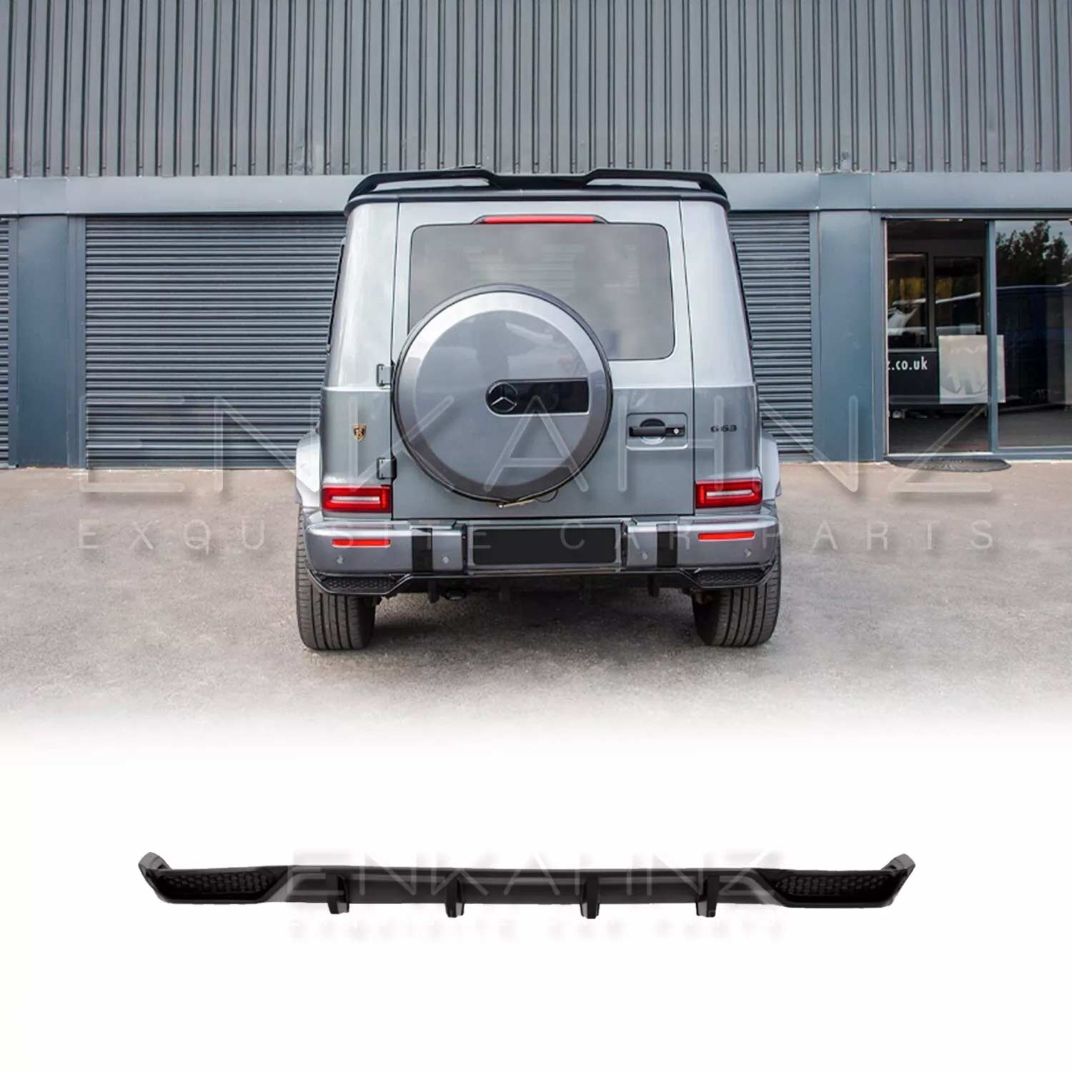 MERCEDES G WAGON FRONT & REAR LIP BODYKIT BARUGZAI G-CLASS G63 2018-2022