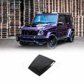 Load image into Gallery viewer, Purple Mercedes-Benz G-Class SUV with a gloss black bonnet scoop, BRBS style 
