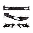 Load image into Gallery viewer, MSY STYLE GLOSS BLACK REAR DIFFUSER WITH BLACK TIPS FOR RANGE ROVER L460 2022+
