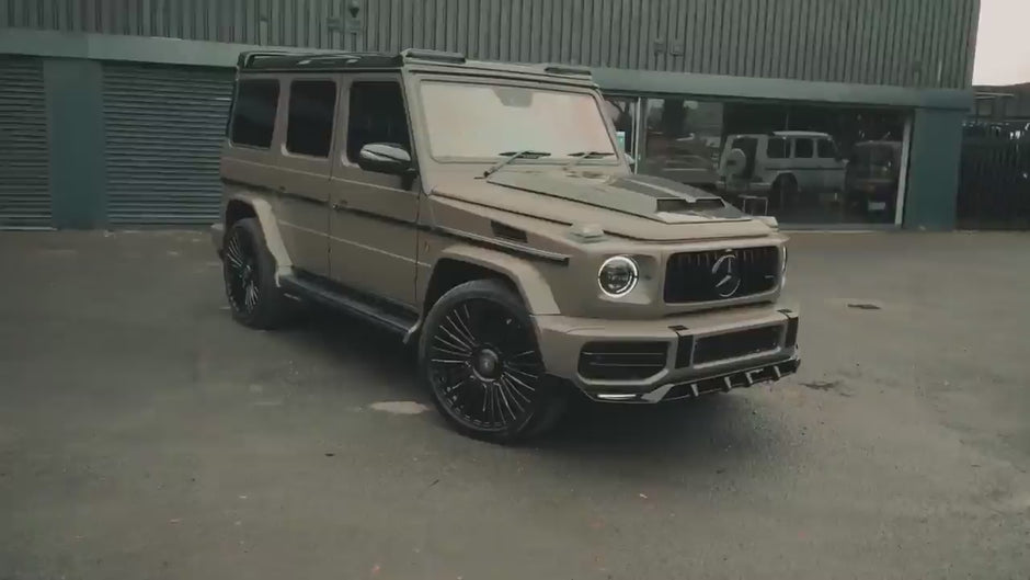Enkahnz gallery mercedes gwagon w463a bodykit conversion bronze b roll