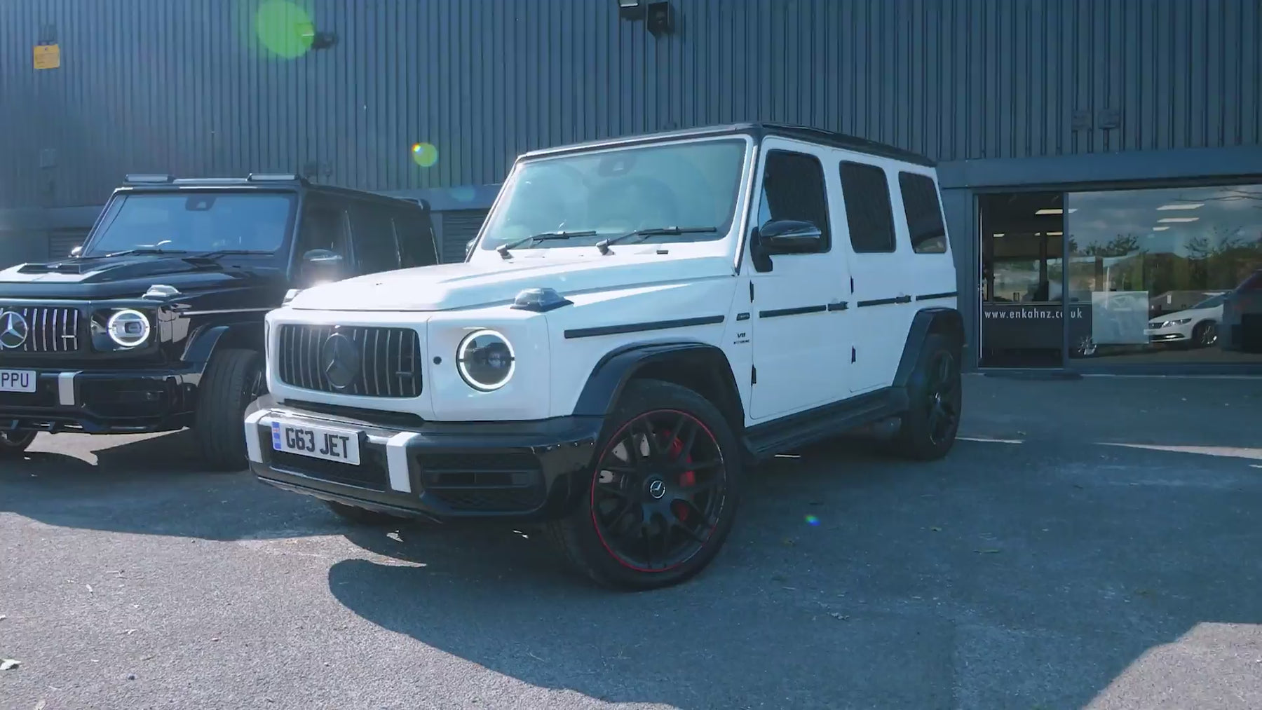 enkahnz customisation bodykits page mercedes gwagon g63 amg before