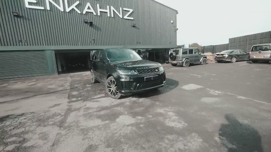 Enkahnz gallery range rover sport L494 Barugzai Cabaro II black bodykit conversion b roll