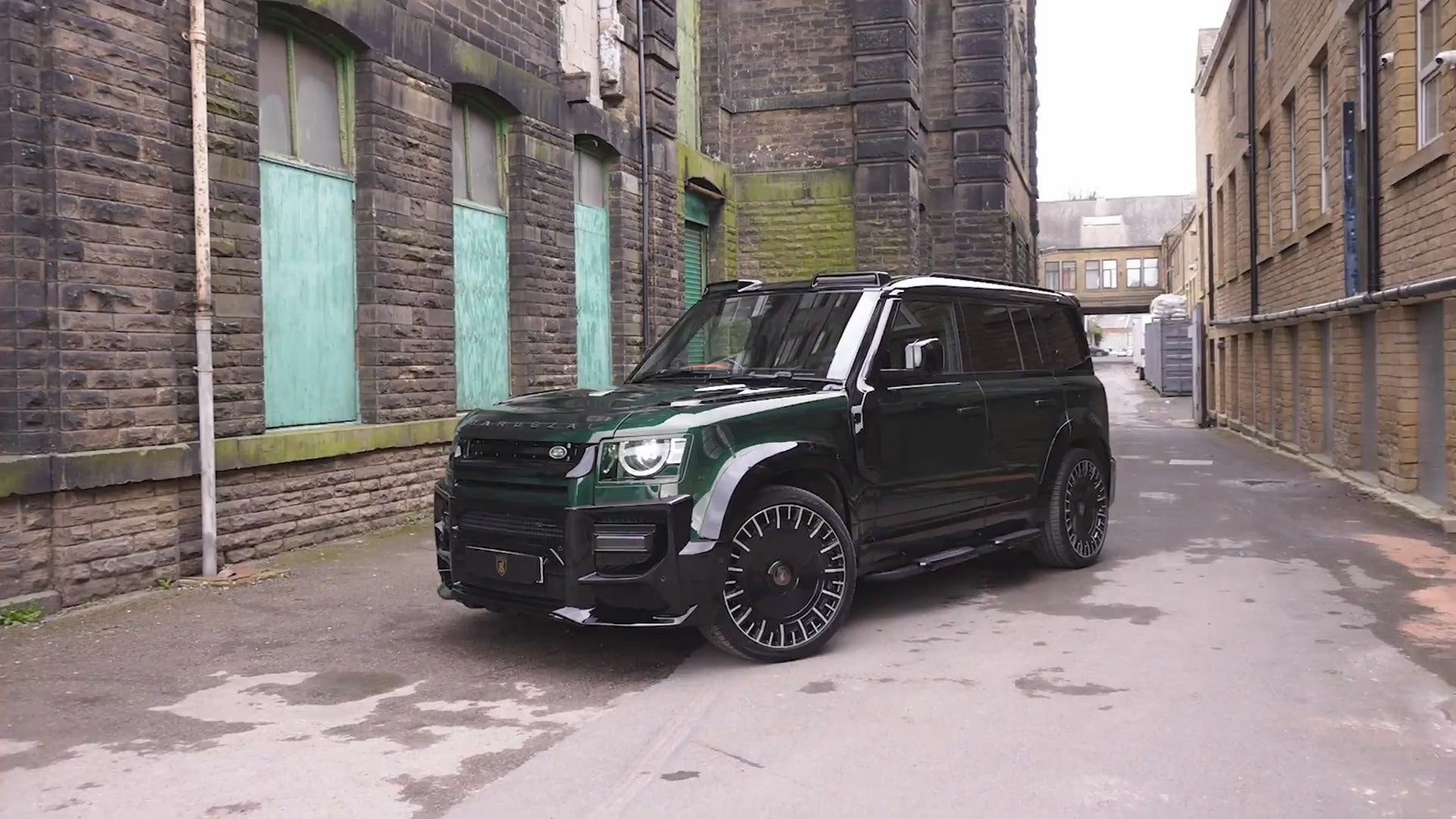 enkahnz customisation bodykits page land rover defender 110 L663 after