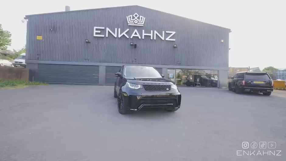 Enkahnz gallery land rover discovery 5 black bodykit conversion b roll