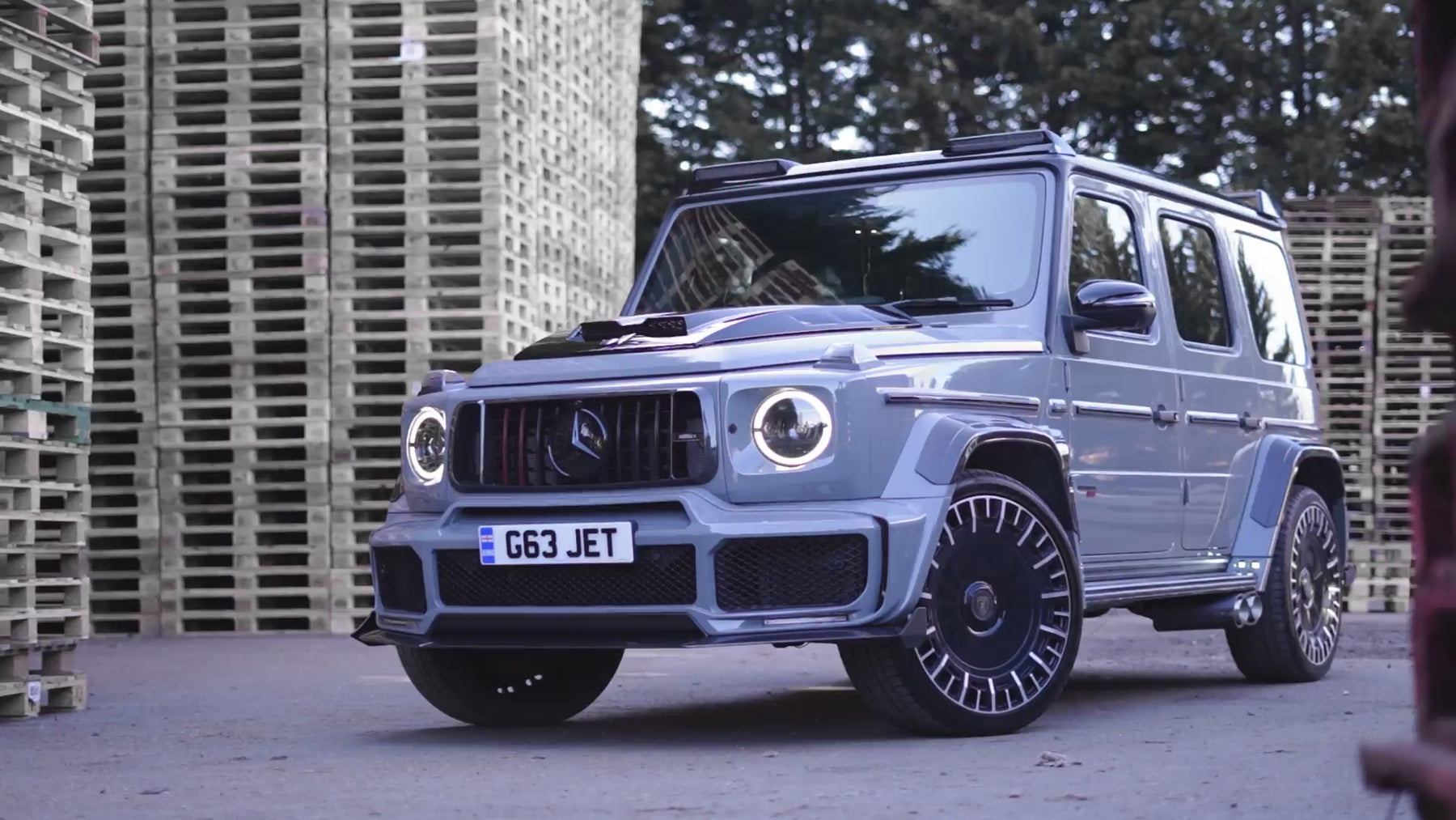 enkahnz customisation bodykits page mercedes gwagon rocket style after