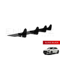 Load image into Gallery viewer, GLOSS BLACK REAR BLADE DIFFUSER FITS AUDI Q8 S-LINE 2018-2023
