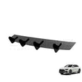 Load image into Gallery viewer, GLOSS BLACK REAR BLADE DIFFUSER FITS AUDI Q8 S-LINE 2018-2023
