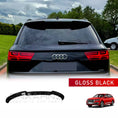 Load image into Gallery viewer, GLOSS BLACK REAR ROOF SPOILER FOR AUDI Q7 S-LINE 4M 2016-2019
