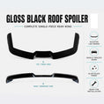 Load image into Gallery viewer, AERO STYLE GLOSS BLACK REAR ROOF SPOILER FITS RANGE ROVER SPORT L461 2023+
