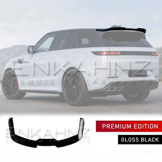 AERO STYLE GLOSS BLACK REAR ROOF SPOILER FITS RANGE ROVER SPORT L461 2023+