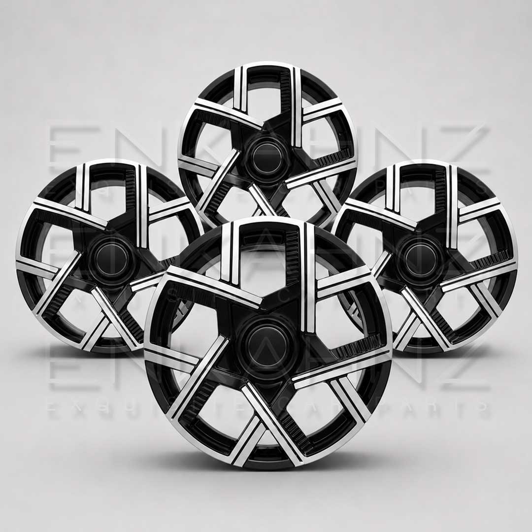 23" BLACK BADGE-STYLE FORGED ALLOY WHEELS TO FIT ROLLS-ROYCE CULLINAN SERIES I / SERIES II — SET OF 4