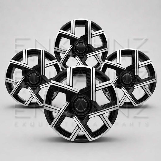 23" BLACK BADGE-STYLE FORGED ALLOY WHEELS TO FIT ROLLS-ROYCE CULLINAN SERIES I / SERIES II — SET OF 4
