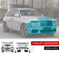 Load image into Gallery viewer, FACELIFT CONVERSION BODYKIT FITS ROLLS ROYCE CULLINAN SERIES 1 TO SERIES 2 2018-2024

