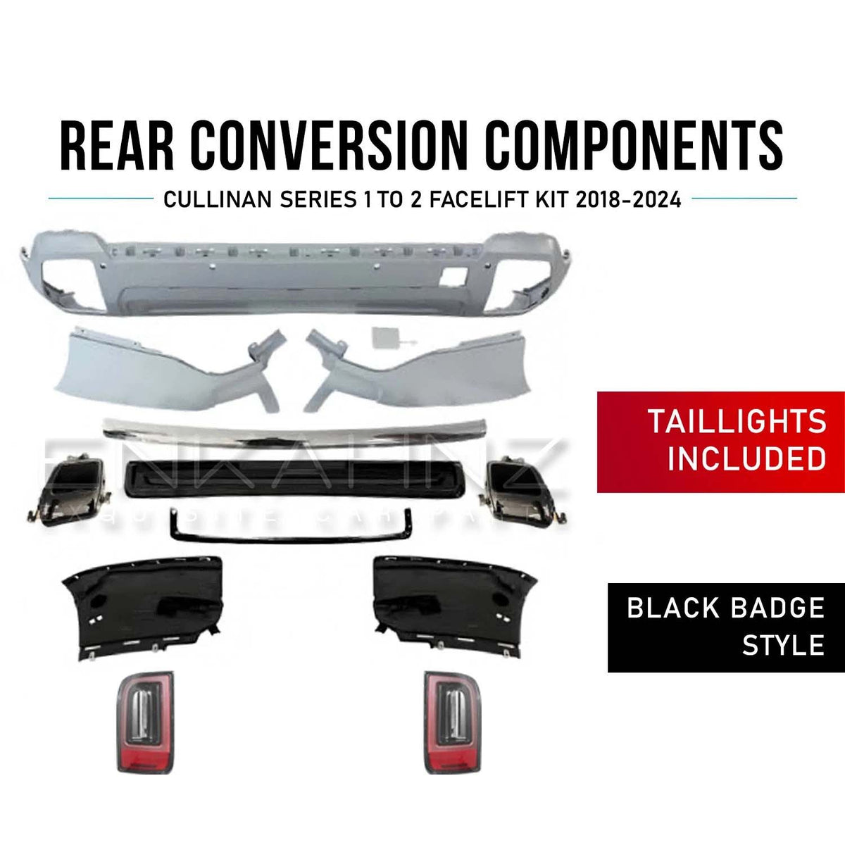 FACELIFT CONVERSION BODYKIT FITS ROLLS ROYCE CULLINAN SERIES 1 TO SERIES 2 2018-2024