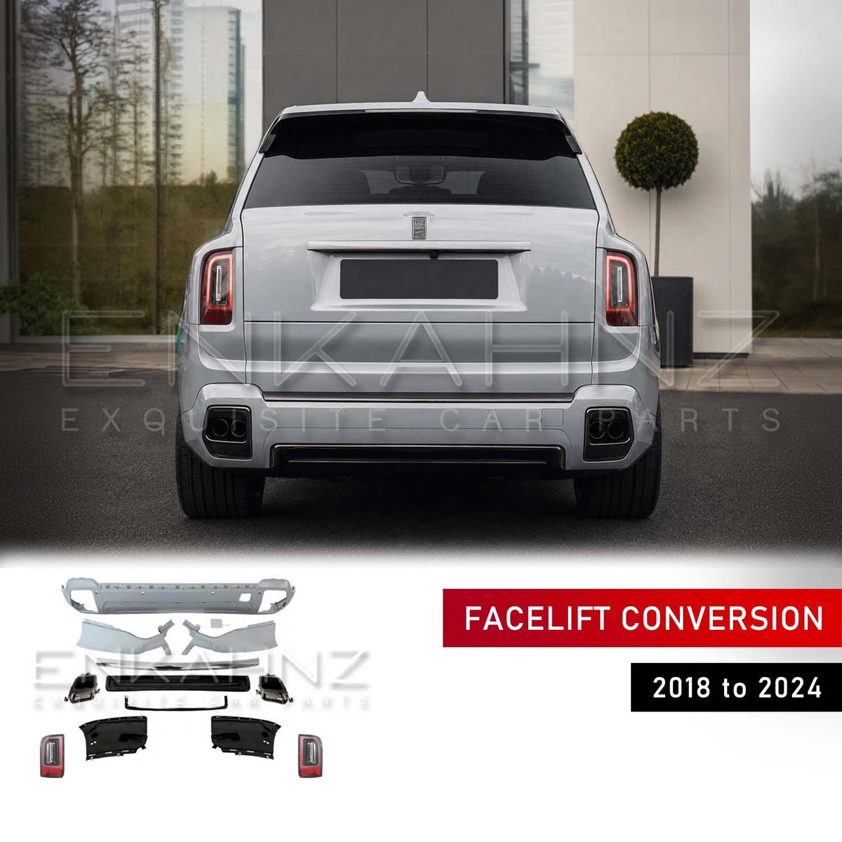 FACELIFT CONVERSION BODYKIT FITS ROLLS ROYCE CULLINAN SERIES 1 TO SERIES 2 2018-2024