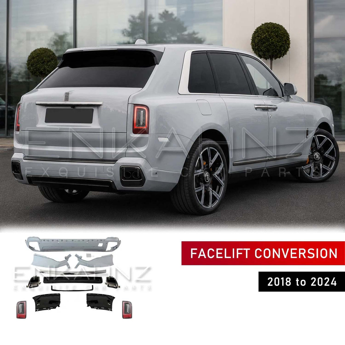 FACELIFT CONVERSION BODYKIT FITS ROLLS ROYCE CULLINAN SERIES 1 TO SERIES 2 2018-2024