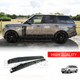 Load image into Gallery viewer, SIDE STEPS SILVER EDITION FOR RANGE ROVER VOGUE SVO STYLE L405 | 2018-21
