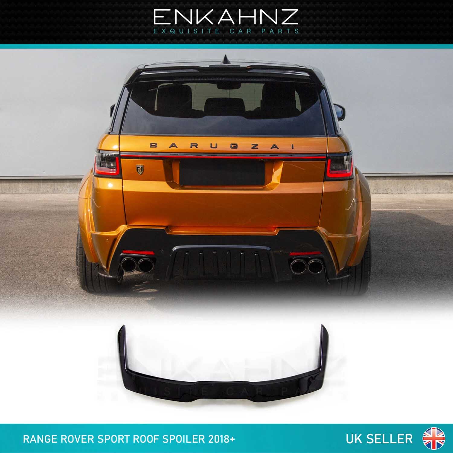BARUGZAI REAR ROOF SPOILER FOR RANGE ROVER SPORT L494 2018-2022 FACELIFT