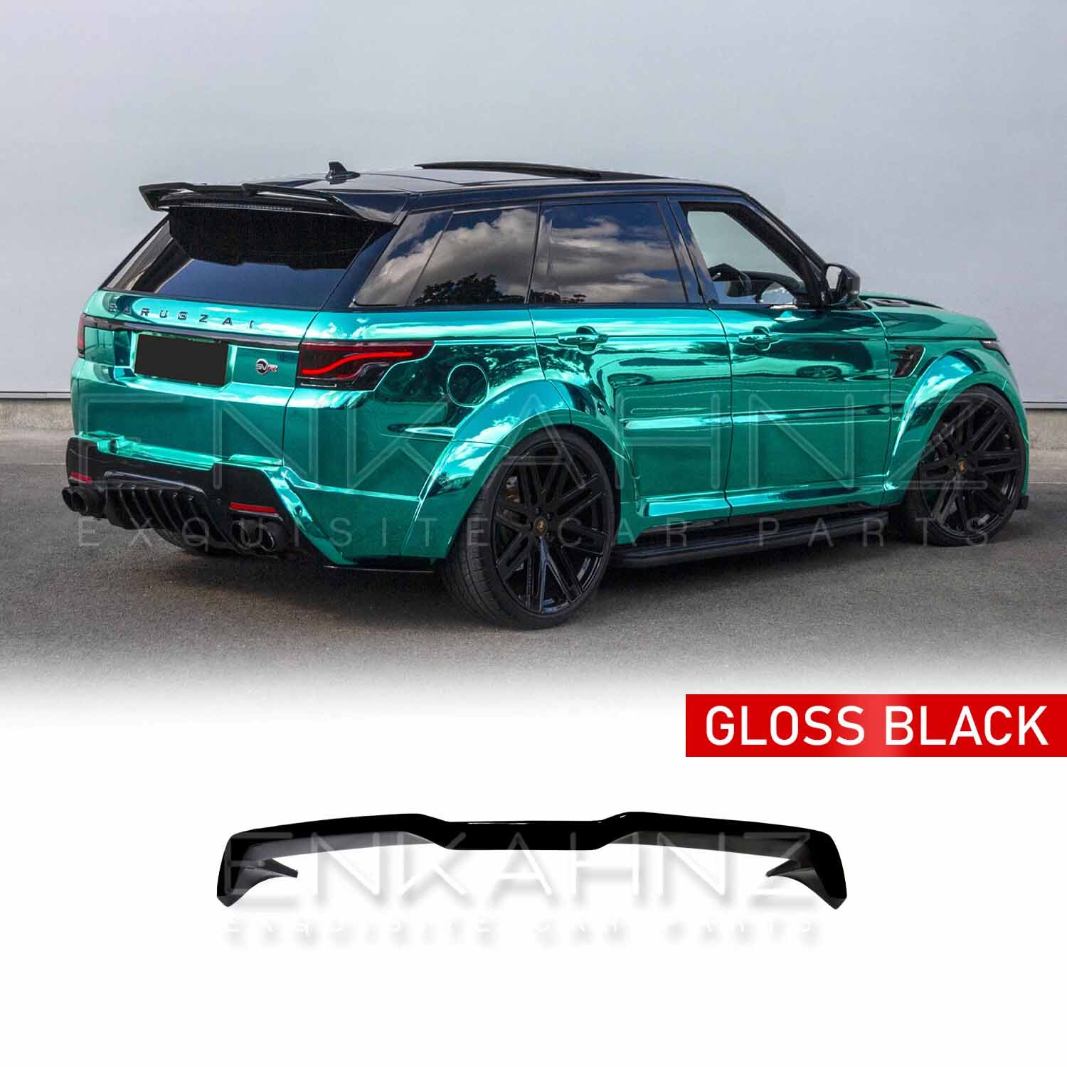 BARUGZAI REAR ROOF SPOILER FOR RANGE ROVER SPORT L494 2018-2022 FACELIFT