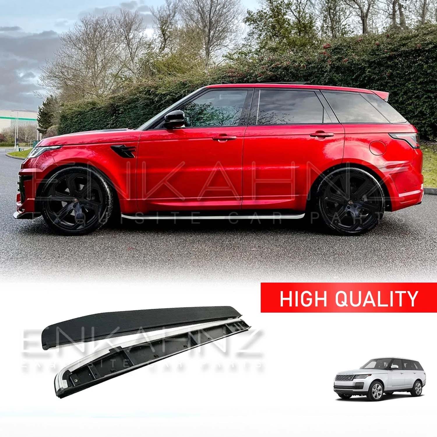 SIDE STEPS SILVER EDITION FOR RANGE ROVER SPORT STYLE L494 | 2018-2022