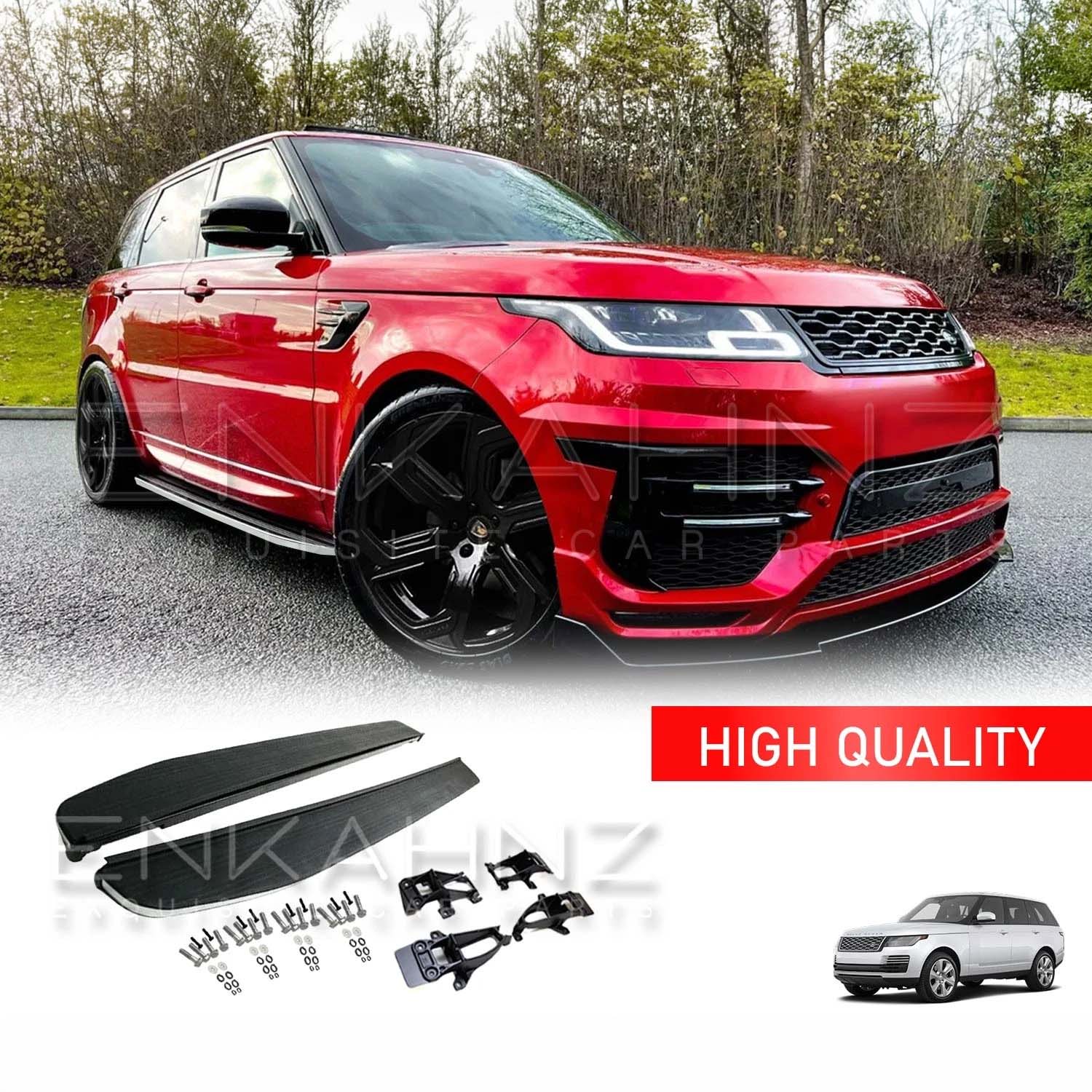 SIDE STEPS SILVER EDITION FOR RANGE ROVER SPORT STYLE L494 | 2018-2022
