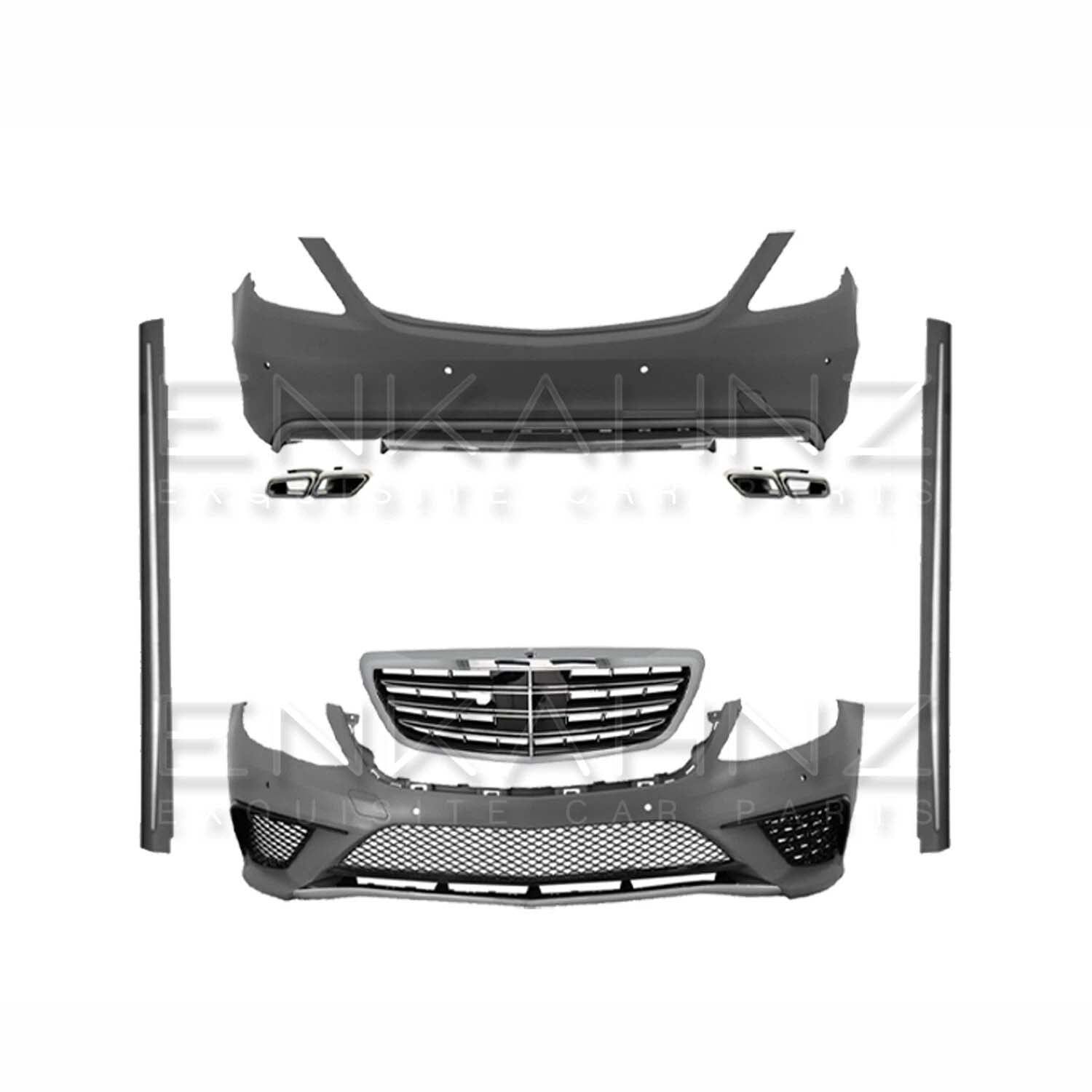 MERCEDES S-CLASS W222 LWB 2013–2017 S63-STYLE COMPLETE BODY KIT