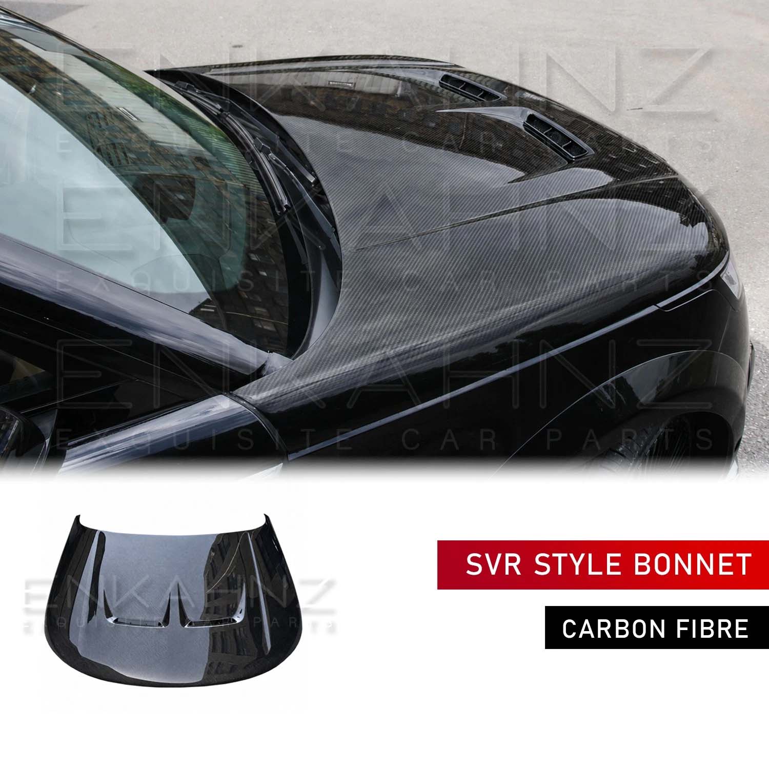 SV STYLE DOUBLE VENT DRY CARBON FIBRE BONNET FITS RANGE ROVER L460 2022+