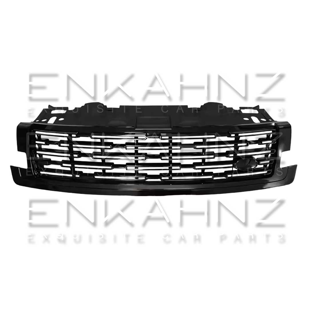 SV STYLE GLOSS BLACK FRONT GRILLE FITS RANGE ROVER L460 2022+