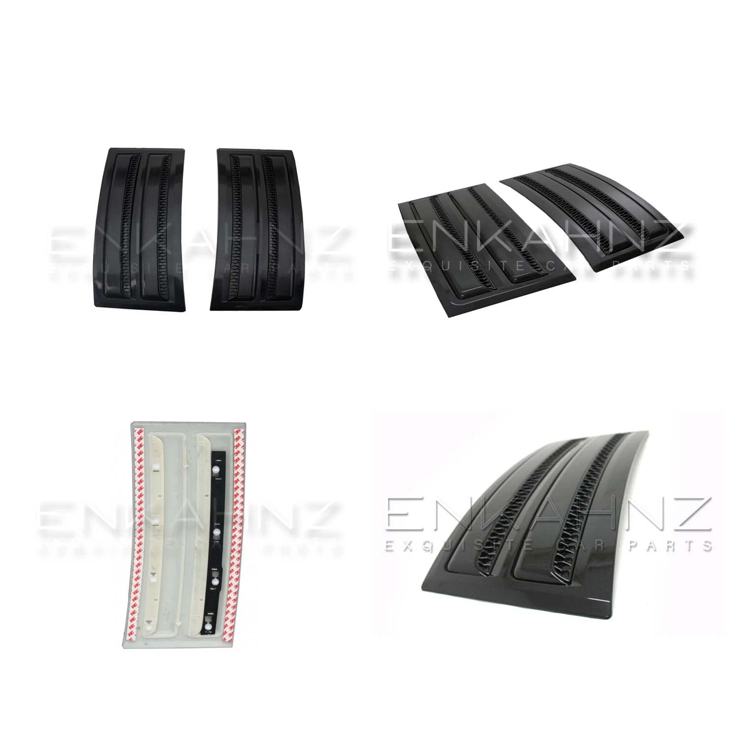 SVO STYLE GLOSS BLACK SIDE VENTS FOR RANGE ROVER VOGUE L405 2013-2022