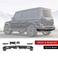 Load image into Gallery viewer, TC STYLE FRONT & REAR LIP KIT WITH DRLS FITS MERCEDES G-WAGON W465 2025+

