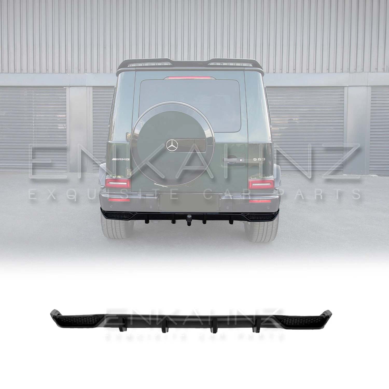 TC STYLE REAR LIP SPLITTER FOR MERCEDES G-WAGON 2464 G63 2018-2024