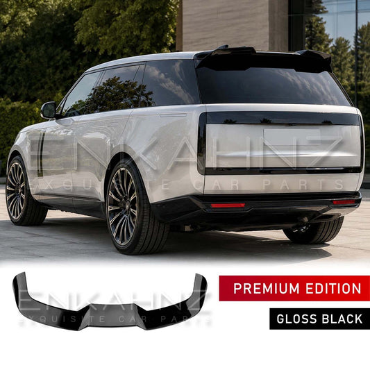 WING STYLE GLOSS BLACK REAR ROOF SPOILER FITS RANGE ROVER L460 2022+